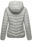 Marikoo Pack Mich Ein Damen Stepp Jacke Grau-Größe L - Gr. 40