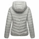 Marikoo Pack Mich Ein Damen Stepp Jacke Grau-Größe L - Gr. 40