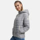 Marikoo Pack Mich Ein Damen Stepp Jacke Grau-Größe M - Gr. 38