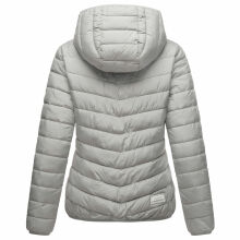 Marikoo Pack Mich Ein Damen Stepp Jacke Grau-Größe S - Gr. 36