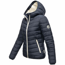 Marikoo Pack Mich Ein Damen Stepp Jacke Navy-Größe L - Gr. 40