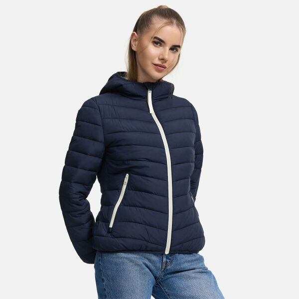 Marikoo Pack Mich Ein Damen Stepp Jacke Navy-Größe M - Gr. 38