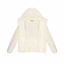 Marikoo Pack Mich Ein Damen Stepp Jacke Offwhite-Größe 3XL - Gr. 46