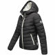 Marikoo Pack Mich Ein Damen Stepp Jacke Schwarz-Größe 3XL - Gr. 46