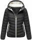 Marikoo Pack Mich Ein Damen Stepp Jacke Schwarz-Größe 3XL - Gr. 46
