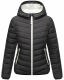Marikoo Pack Mich Ein Damen Stepp Jacke Schwarz-Größe 3XL - Gr. 46
