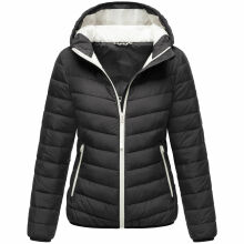 Marikoo Pack Mich Ein Damen Stepp Jacke Schwarz-Größe S - Gr. 36