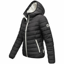 Marikoo Pack Mich Ein Damen Stepp Jacke Schwarz-Größe XXL - Gr. 44