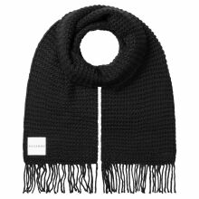 Navahoo Kuschelpärchen Damen Schal Muetze Schwarz