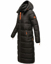 Navahoo Kristallblume Damen Winter Steppjacke Schwarz-Größe XXXL - Gr. 46