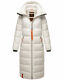 Navahoo Kristallblume Damen Winter Steppjacke Offwhite-Größe XXXL - Gr. 46