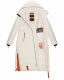 Navahoo Kristallblume Damen Winter Steppjacke Offwhite-Größe XXXL - Gr. 46