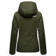 Marikoo Brombeere Damen Übergansjacke Frühlings Jacke Olive-Größe XXXL - Gr. 46
