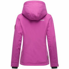 Marikoo Brombeere Damen Übergansjacke Frühlings Jacke Coral Pink-Größe XXXL - Gr. 46