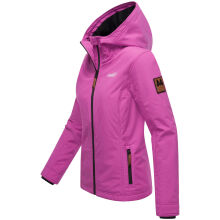 Marikoo Brombeere Damen Übergansjacke Frühlings Jacke Lilac Lily-Größe XL - Gr. 42