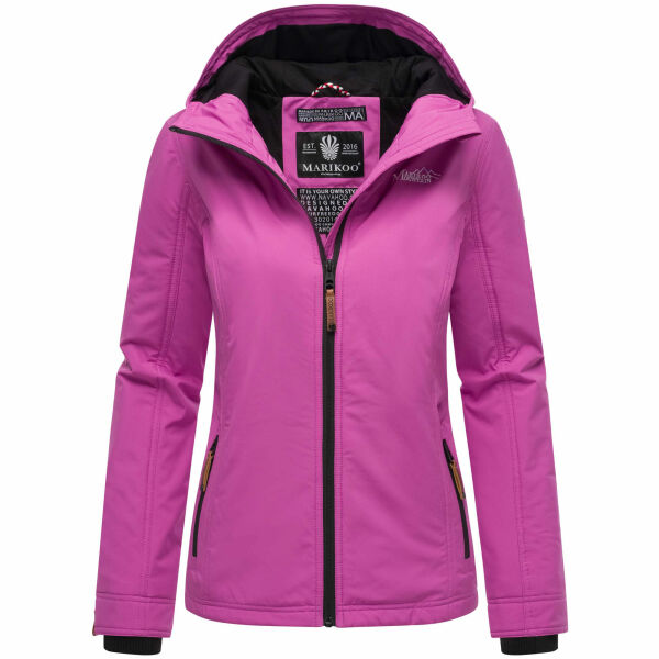 Marikoo Brombeere Damen Übergansjacke Frühlings Jacke Lilac Lily-Größe XXL - Gr. 44