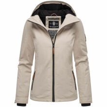 Marikoo Brombeere Damen Übergansjacke Frühlings Jacke Bone-Größe XXXL - Gr. 46