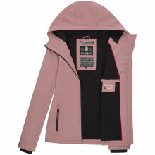 Marikoo Brombeere Damen Übergansjacke Frühlings Jacke Bone-Größe XXXL - Gr. 46
