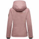 Marikoo Brombeere Damen Übergansjacke Frühlings Jacke Bone-Größe XXXL - Gr. 46