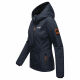Marikoo Brombeere Damen Übergansjacke Frühlings Jacke Navy-Größe XXXXXXL - Gr. 52