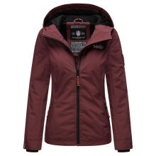 Marikoo Brombeere Damen Übergansjacke Frühlings Jacke Weinrot-Größe XXXXXXL - Gr. 52