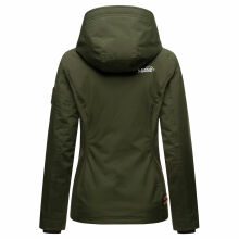 Marikoo Brombeere Damen Übergansjacke Frühlings Jacke Olive-Größe XXXXXXL - Gr. 52