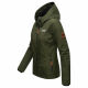 Marikoo Brombeere Damen Übergansjacke Frühlings Jacke Olive-Größe XXXXXXL - Gr. 52