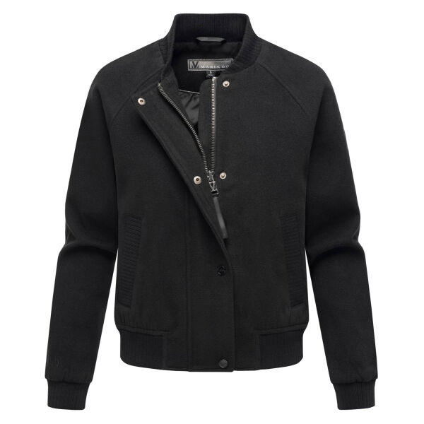 Marikoo Zunaa kurze Damen Jacke Schwarz-Größe S - Gr. 36