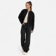 Marikoo Zunaa kurze Damen Jacke Schwarz-Größe XXL - Gr. 44