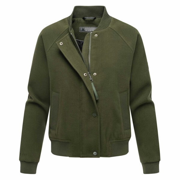 Marikoo Zunaa kurze Damen Jacke Dark Olive-Größe M - Gr. 38