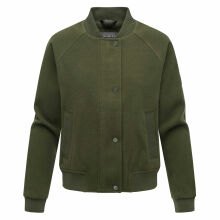 Marikoo Zunaa kurze Damen Jacke Dark Olive-Größe M - Gr. 38