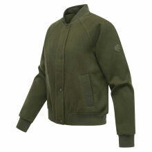 Marikoo Zunaa kurze Damen Jacke Dark Olive-Größe XXL - Gr. 44