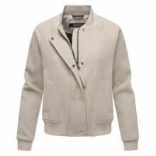 Marikoo Zunaa kurze Damen Jacke Bone-Größe M - Gr. 38