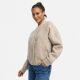 Marikoo Zunaa kurze Damen Jacke Bone-Größe M - Gr. 38