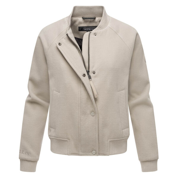 Marikoo Zunaa kurze Damen Jacke Bone-Größe XL - Gr. 42
