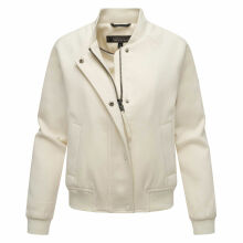 Marikoo Zunaa kurze Damen Jacke Offwhite-Größe M - Gr. 38