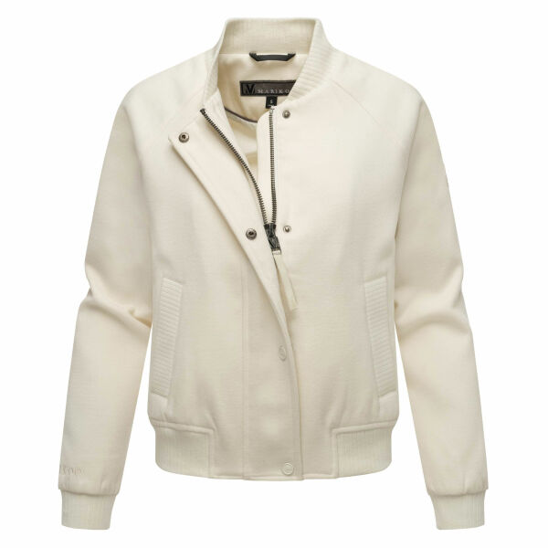 Marikoo Zunaa kurze Damen Jacke Offwhite-Größe L - Gr. 40