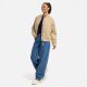 Marikoo Zunaa kurze Damen Jacke Beige-Größe L - Gr. 40