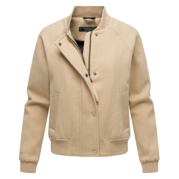 Marikoo Zunaa kurze Damen Jacke Beige-Größe XL - Gr. 42