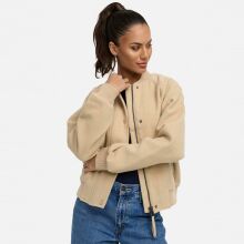 Marikoo Zunaa kurze Damen Jacke Beige-Größe XXL - Gr. 44