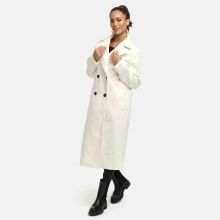 Navahoo Sternlein Damen Mantel Offwhite-Größe XS - Gr. 34