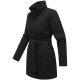 Marikoo Katalinaa Damen Mantel Schwarz-Größe XS - Gr. 34