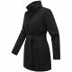 Marikoo Katalinaa Damen Mantel Schwarz-Größe M - Gr. 38