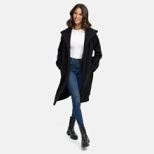 Marikoo Kailii Damen Mantel Schwarz-Größe XS - Gr. 34