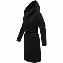 Marikoo Kailii Damen Mantel Schwarz-Größe L - Gr. 40