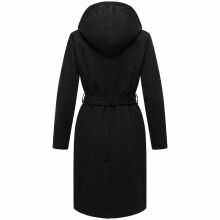 Marikoo Kailii Damen Mantel Schwarz-Größe XL - Gr. 42