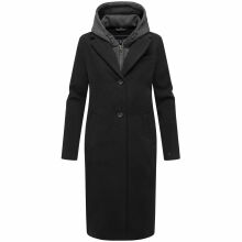 Navahoo Kekstraum Damen Winter Mantel Schwarz-Größe XS - Gr. 34