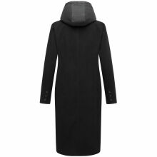 Navahoo Kekstraum Damen Winter Mantel Schwarz-Größe XS - Gr. 34