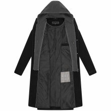 Navahoo Kekstraum Damen Winter Mantel Schwarz-Größe XS - Gr. 34