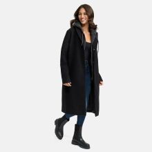 Navahoo Kekstraum Damen Winter Mantel Schwarz-Größe XS - Gr. 34